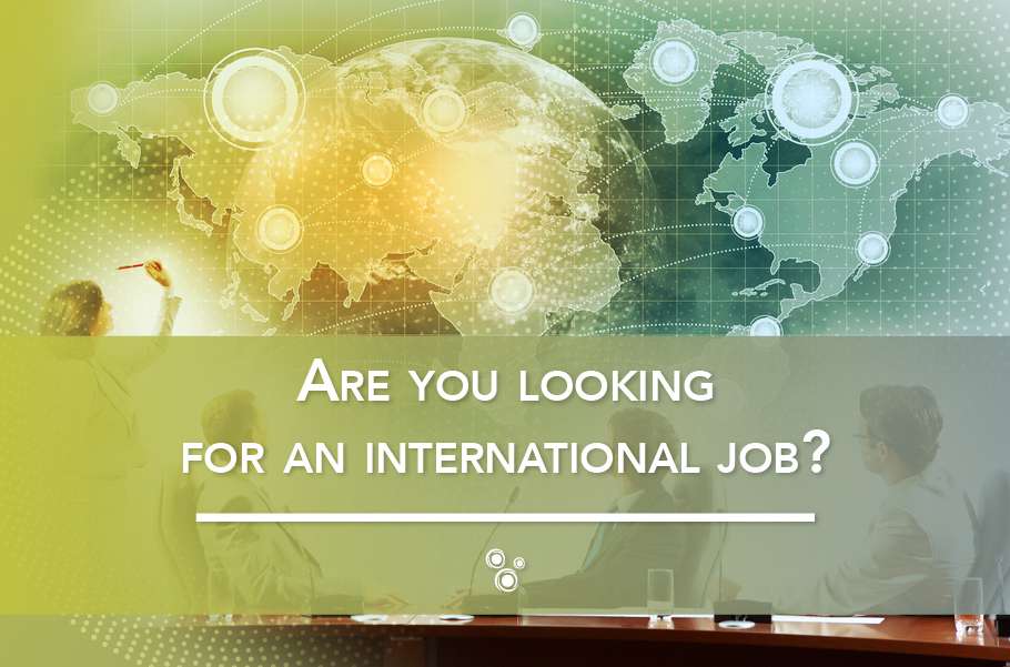 Are you looking for an international job?